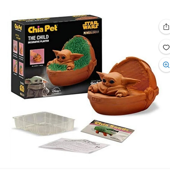 Star Wars Chia Pet The Child Decorative Planter - Picture 1 of 4